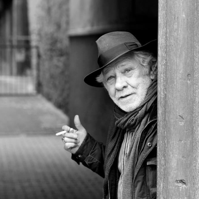 Portrait von Harald Hurst, Fotograf Burkhard Riegels.