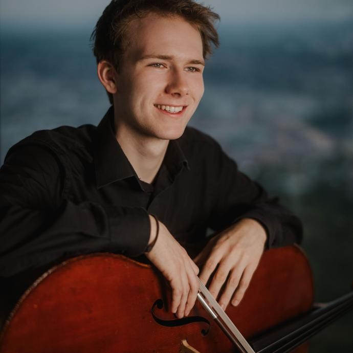 Cellist Lionel Martin, Foto Ronny Zimmermann