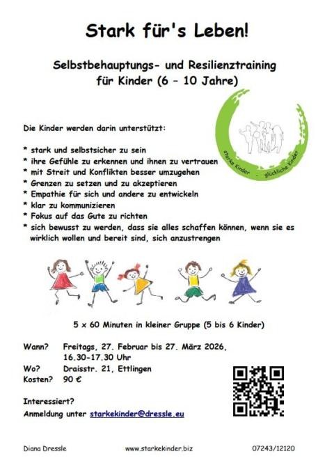 Selbstbehauptungs- und Resilienztraining für Kinder Selbstbehauptungs- und Resilienztraining für Kinder