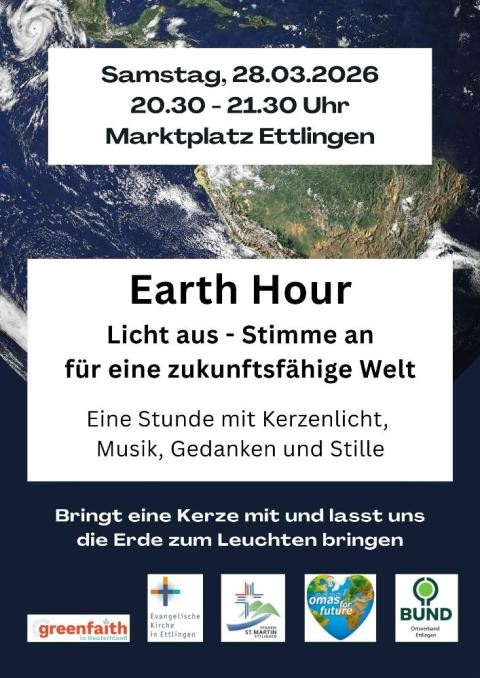 Earth Hour - Licht aus Earth Hour - Licht aus