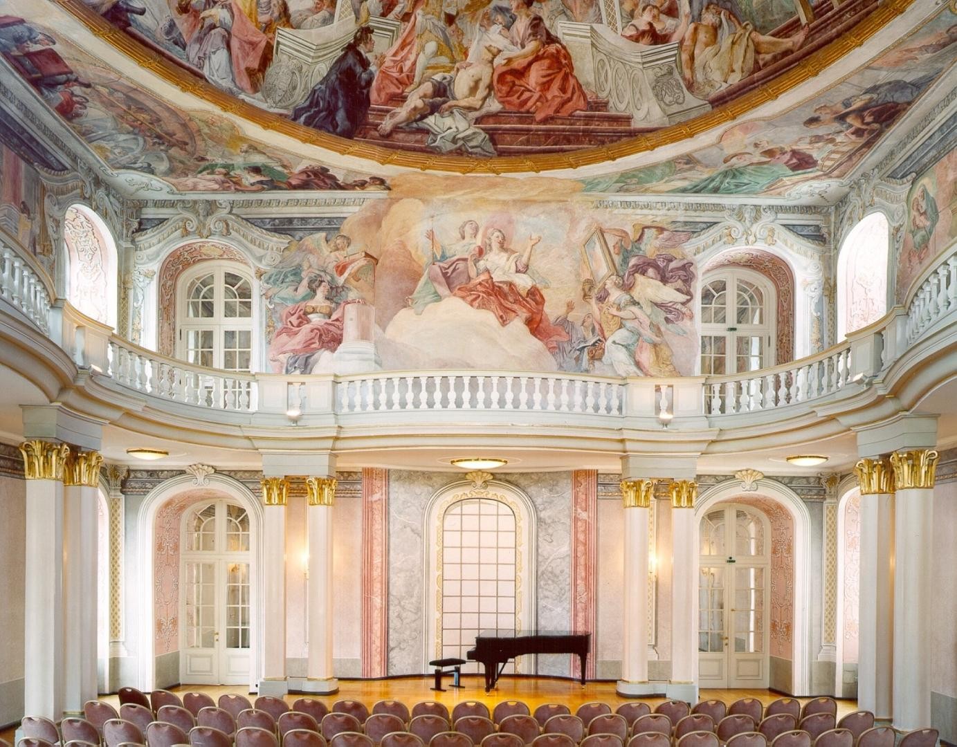 Foto vom Asamsaal im Schloss Foto vom Asamsaal im Schloss