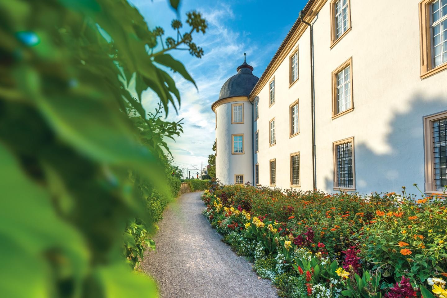 Schloss Ettlingen Rückansicht Schloss Ettlingen