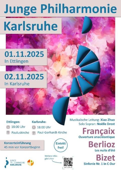 Junge Philharmonie Karlsruhe, Evangelische Paulusgemeinde Ettlingen, das Konzert Junge Philharmonie Karlsruhe, Evangelische Paulusgemeinde Ettlingen, das Konzert