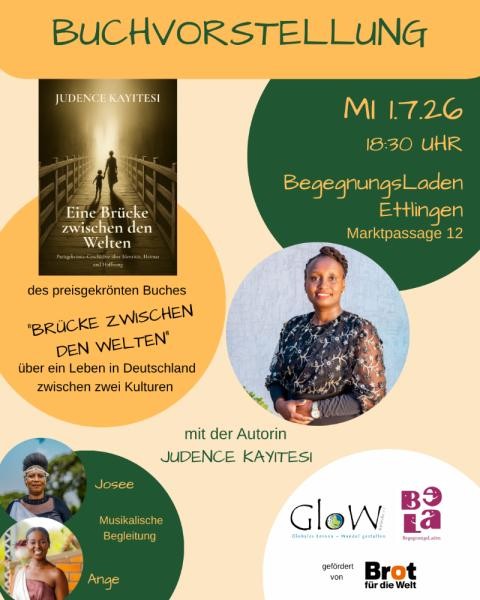 Literarischer Abend mit Judence Kayitesi Literarischer Abend mit Judence Kayitesi