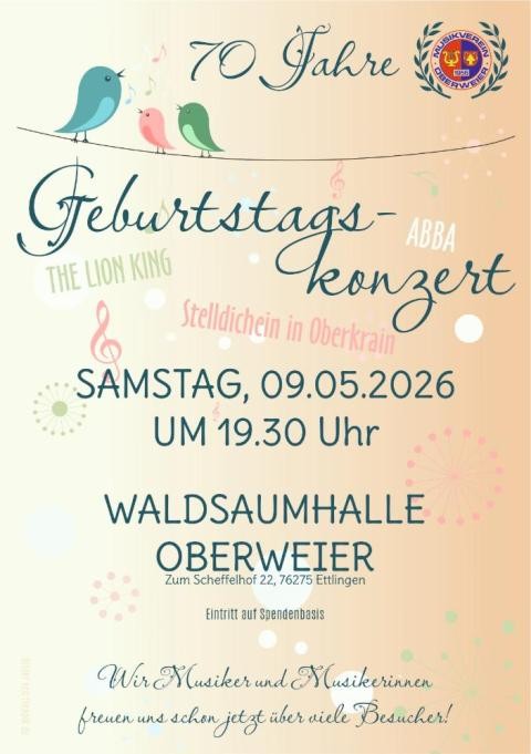 Geburtstagskonzert Geburtstagskonzert