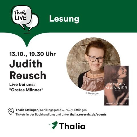 Judith Reusch, Lesung Judith Reusch, Lesung