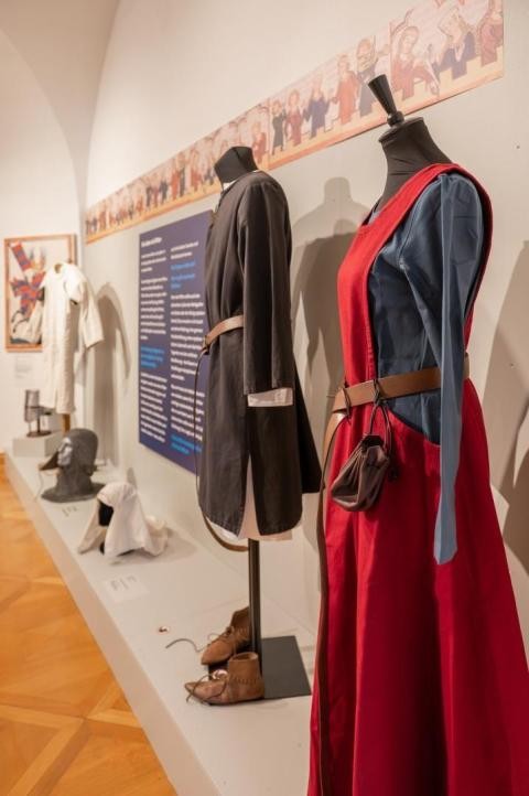 Leben auf der Burg, Ausstellung im Museum Ettlingen, Mitmach-Ausstellung Leben auf der Burg, Ausstellung im Museum Ettlingen, Mitmach-Ausstellung