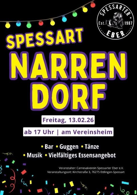 Narrendorf 2026, Spessarter Eber Narrendorf 2026, Spessarter Eber