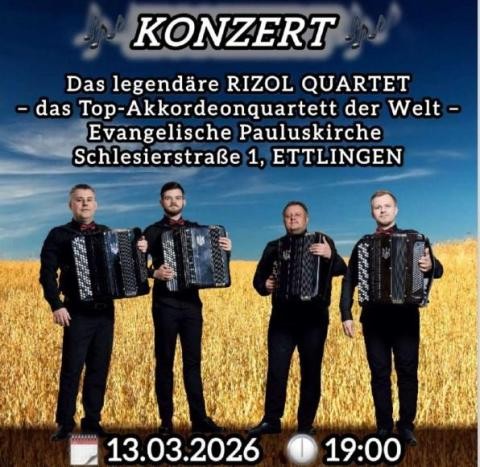 rizol_13 Evangelische Pauluskirche Ettlingen, Konzert, RIZOL QUARTET