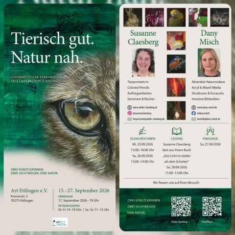 Tierisch gut. Natur nah., Ausstellung Tierisch gut. Natur nah., Ausstellung