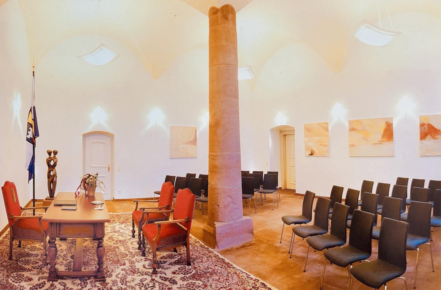 Trausaal Trauzimmer Standesamt Schloss Ettlingen 