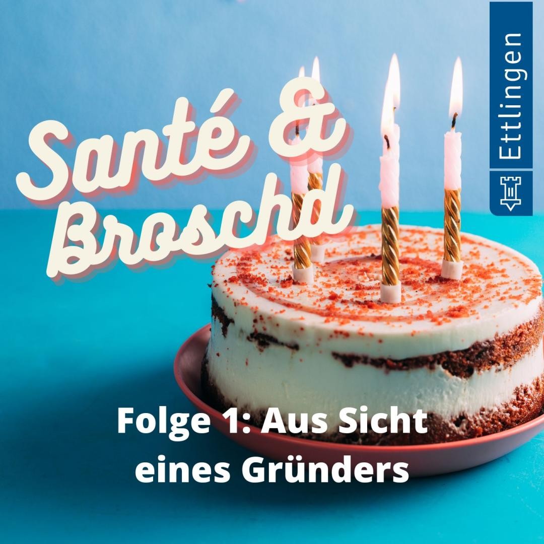Podcast-Cover für Folge 1 Aus der Sicht eines Gründers