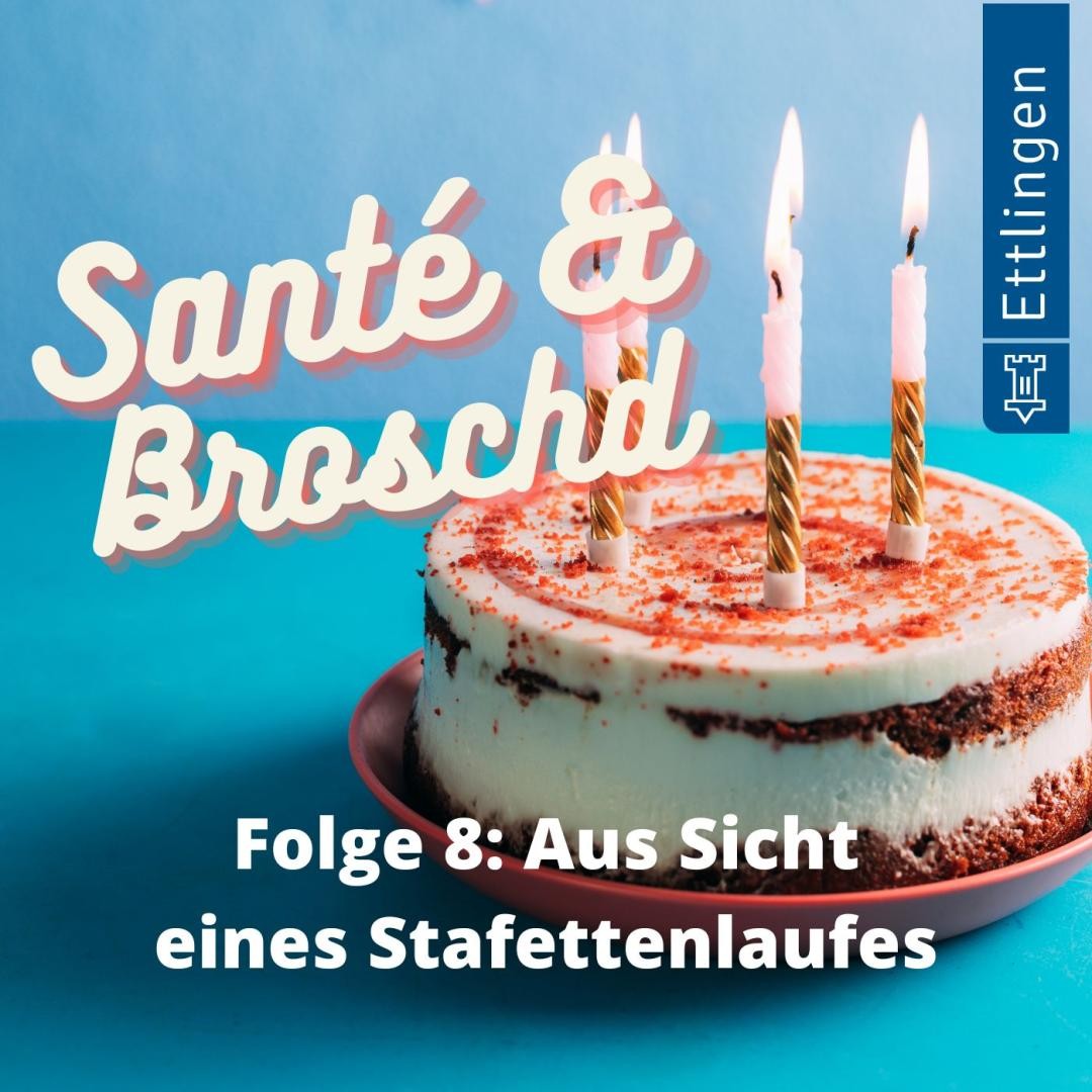 Podcast-Cover für Folge 8 Aus Sicht eines Stafettenlaufes