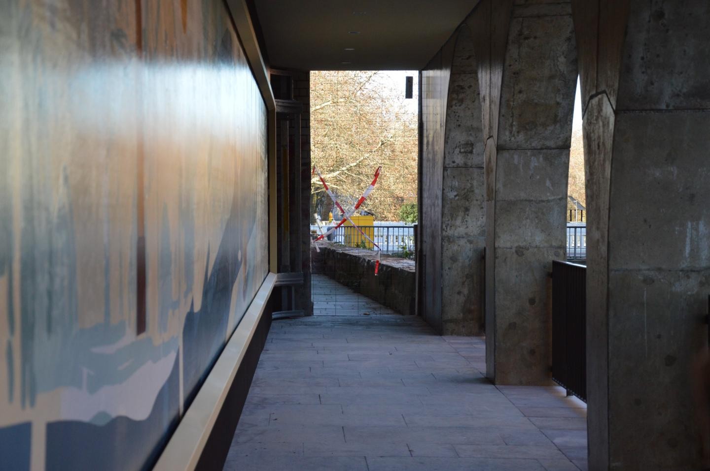 blick auf den zweiten Sanierungsteil