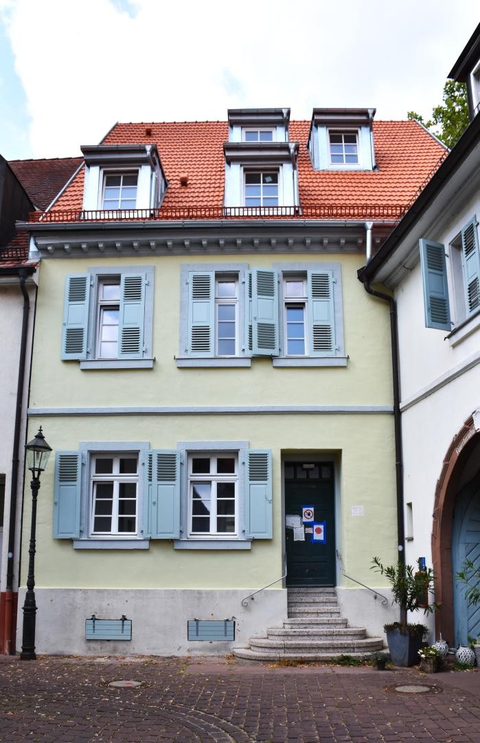 Blick auf das sanierte Haus Lauergasse 23