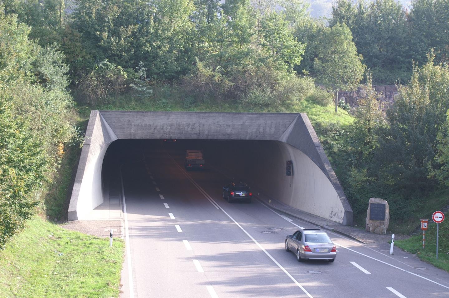 Westportal des Wattkopftunnels
