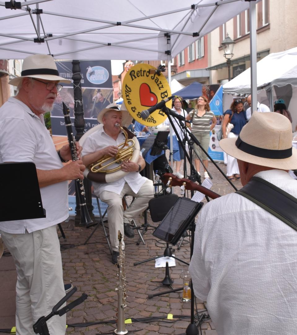 Musiker auf der Ehrenamtsmeile