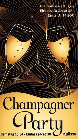 Afterparty Champagnerfest, Kulisse Kino Ettlingen