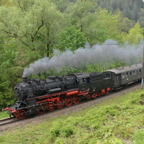 Dampfzug ins Albtal