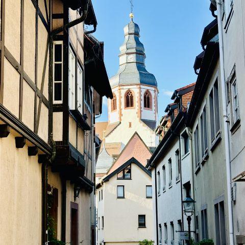 Martinskirche, Gasse, Leopoldstraße