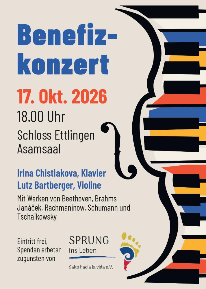 Benefizkonzert zu Gunsten der Schützlinge in Ecuador