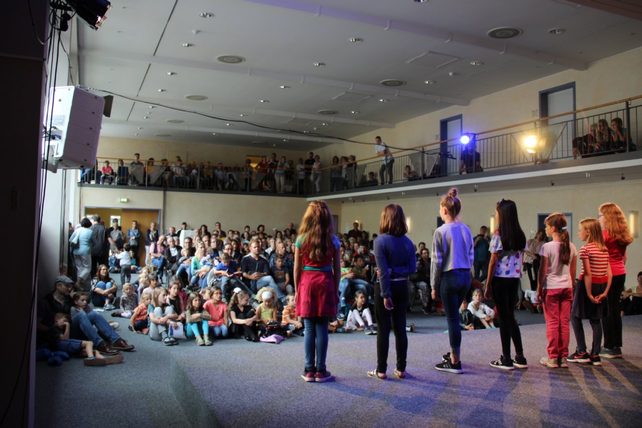 Kinderchor beim Musikschulfest