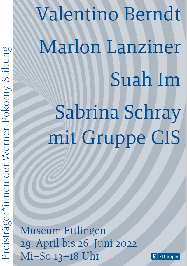 Plakat der Preisträger:innen Ausstellung Werner-Pokorny-Stiftung