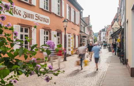 Foto mit Blick in die Leopoldstraße