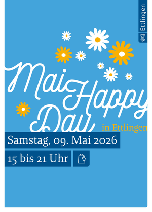 Abbildung des Veranstaltungsplakates zum Mai Happy Day