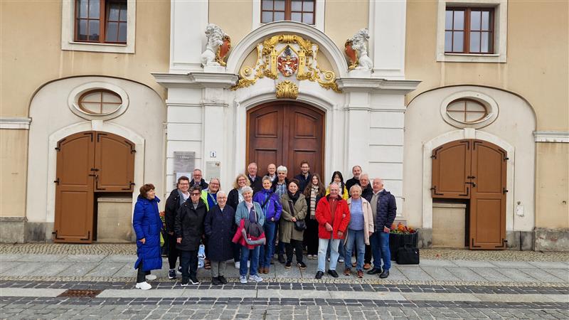 Delegation und Dr. Heidecker in Löbau um das 35. Partnerschaftsjubiläum zu feiern