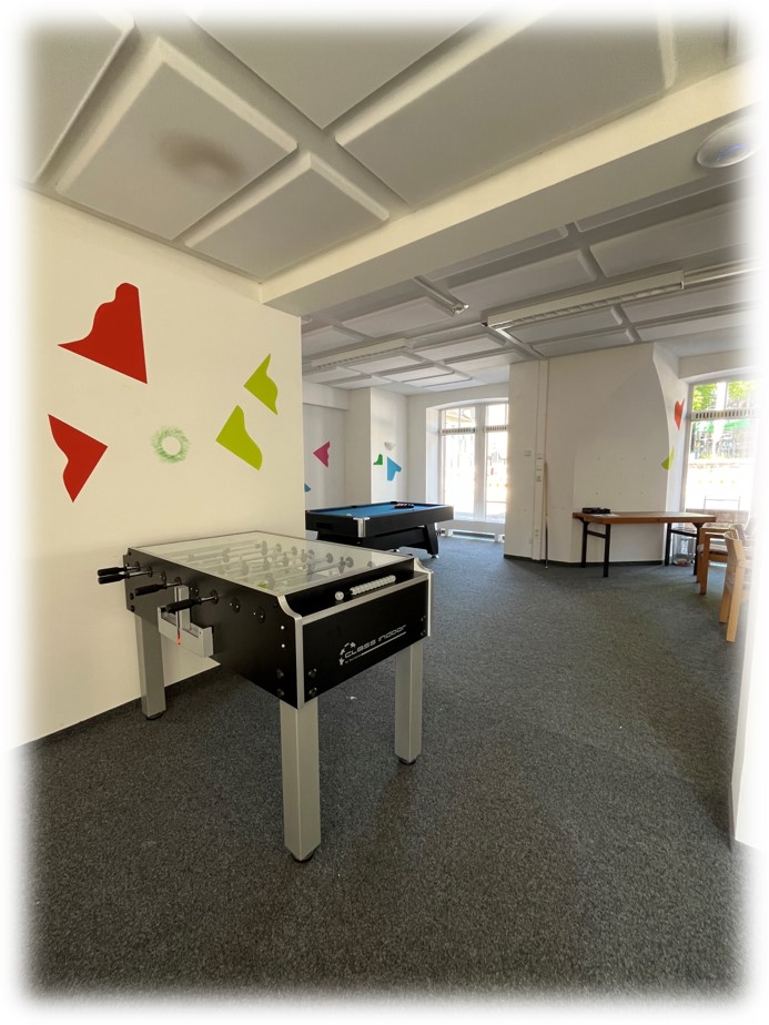 Innenansicht des Jugendraums