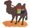 Tiersymbol Spielplatz Kamel